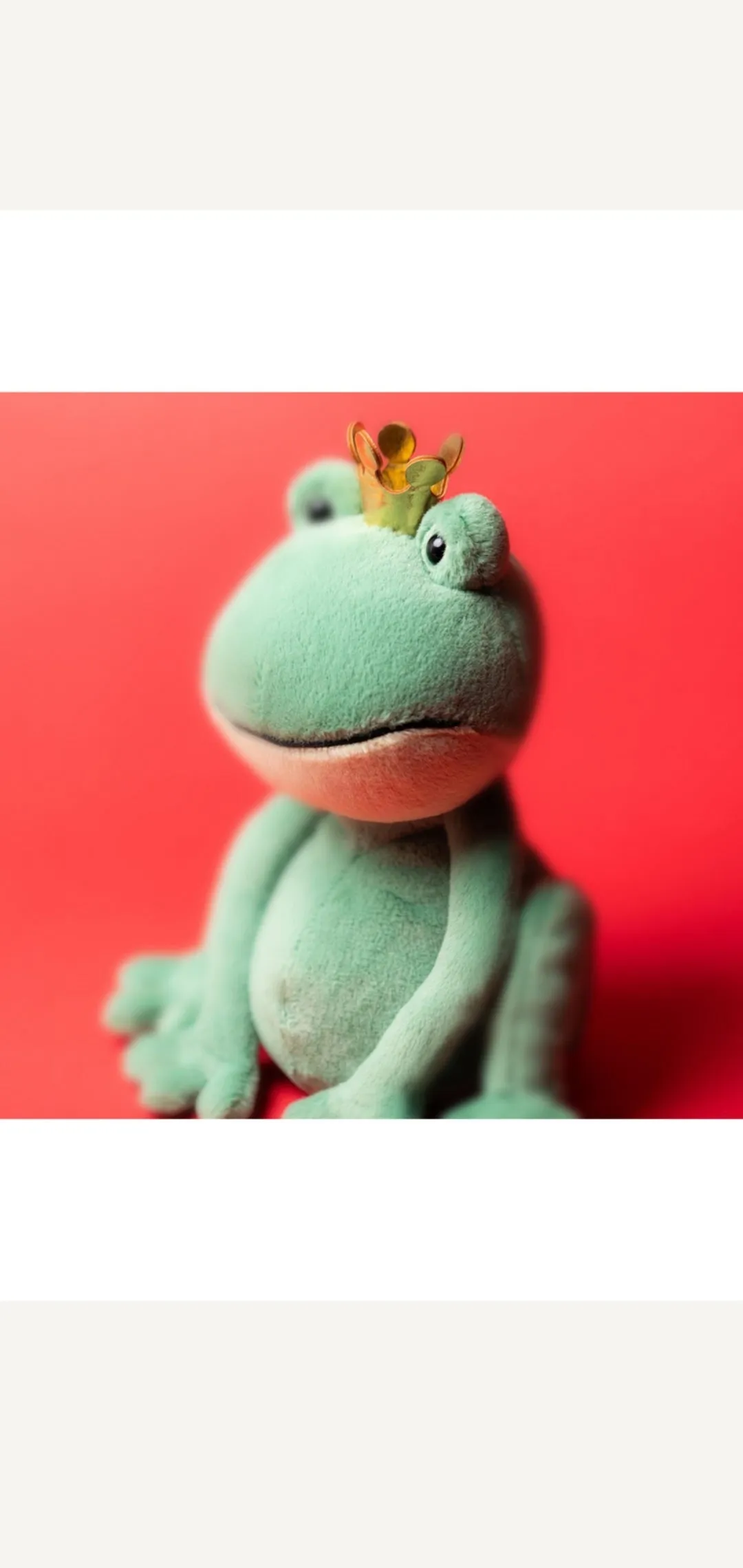 Jellycat Fabian Frog Prince