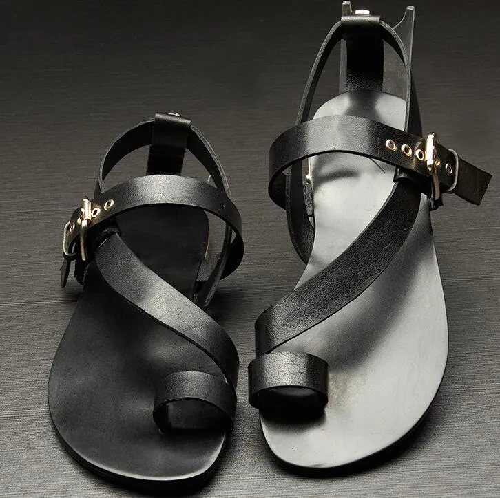 kkboxly kkboxly Vintage Summer Flat Sandals