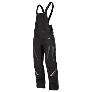 Klim  Mens Keweenaw Snowmobile Bib Removable Suspenders Waterproof Pants Asphalt