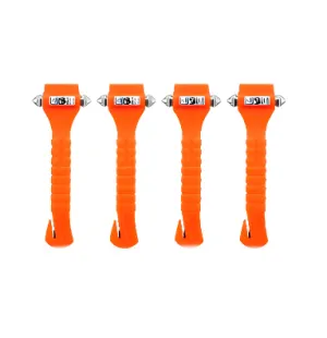 Life Hammer Original Emergency Hammer, Orange, 4-Pack