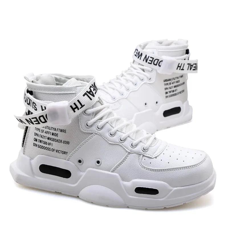 Men's Casual Shoes G-Y686 - Trainers Boots - High Top Sneakers