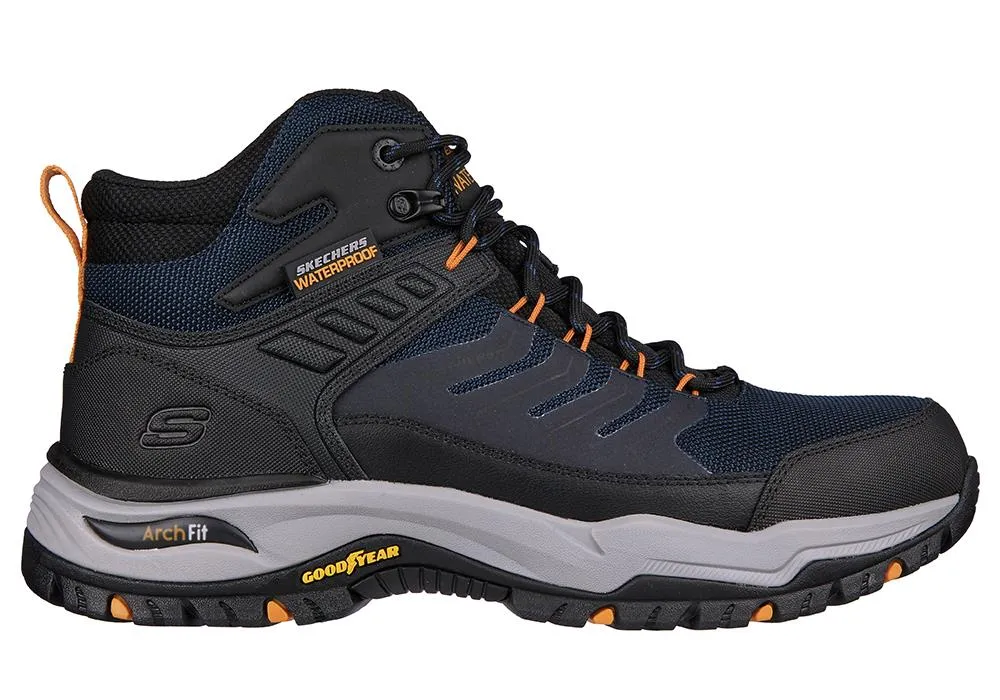 Men's Relaxed Fit Skechers 204634 Arch Fit Dawson Raveno Good Year Hiking Boots