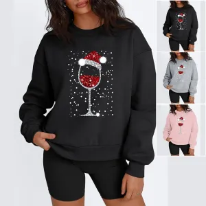 METAVERSMALL New Hot Trade New Autumn New  Women's Clothing 2025 Christmas Versatile Long Sleeve Sweater Women