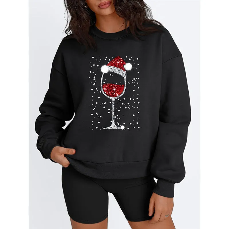 METAVERSMALL New Hot Trade New Autumn New  Women's Clothing 2025 Christmas Versatile Long Sleeve Sweater Women