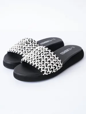 Monochrome Sandals