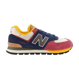 New Balance 574 Men's Shoes Navy-Burgundy