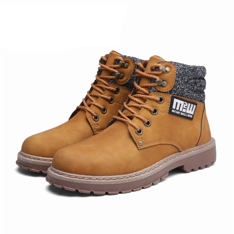 New winter boots for men Martin British high shoes fashion | Brodtica.com