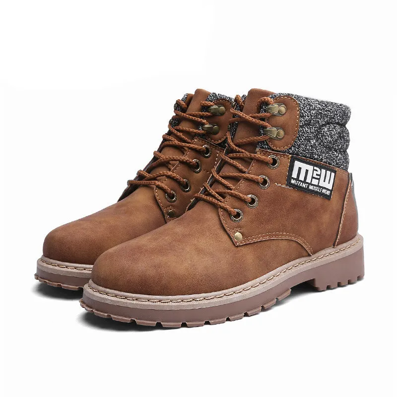 New winter boots for men Martin British high shoes fashion | Brodtica.com