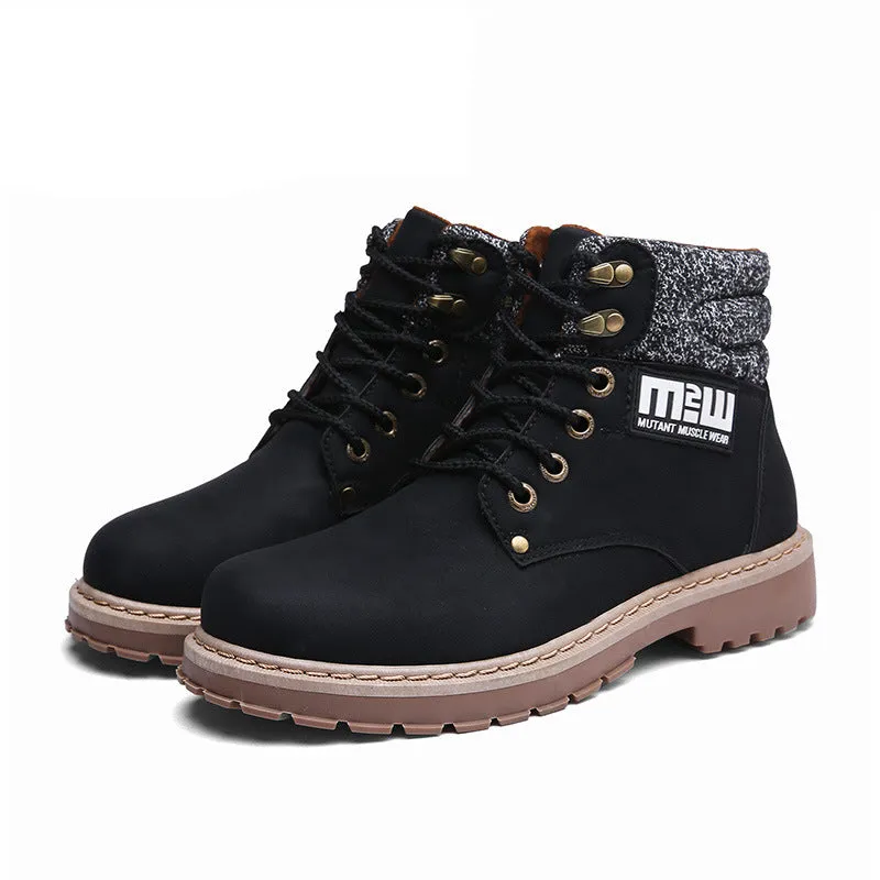 New winter boots for men Martin British high shoes fashion | Brodtica.com