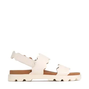 NIRIA LEATHER SLING-BACK SANDALS