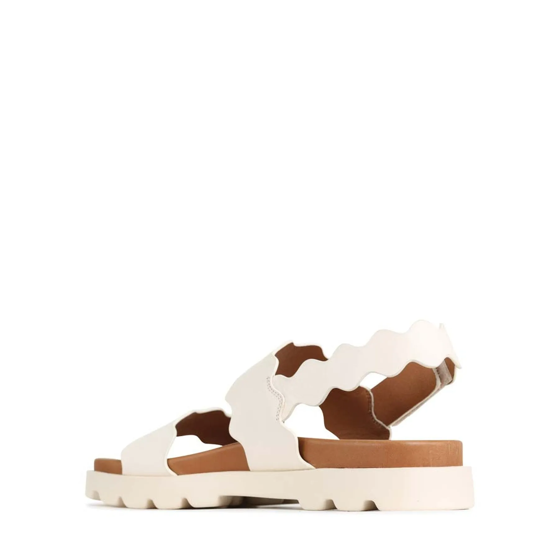 NIRIA LEATHER SLING-BACK SANDALS