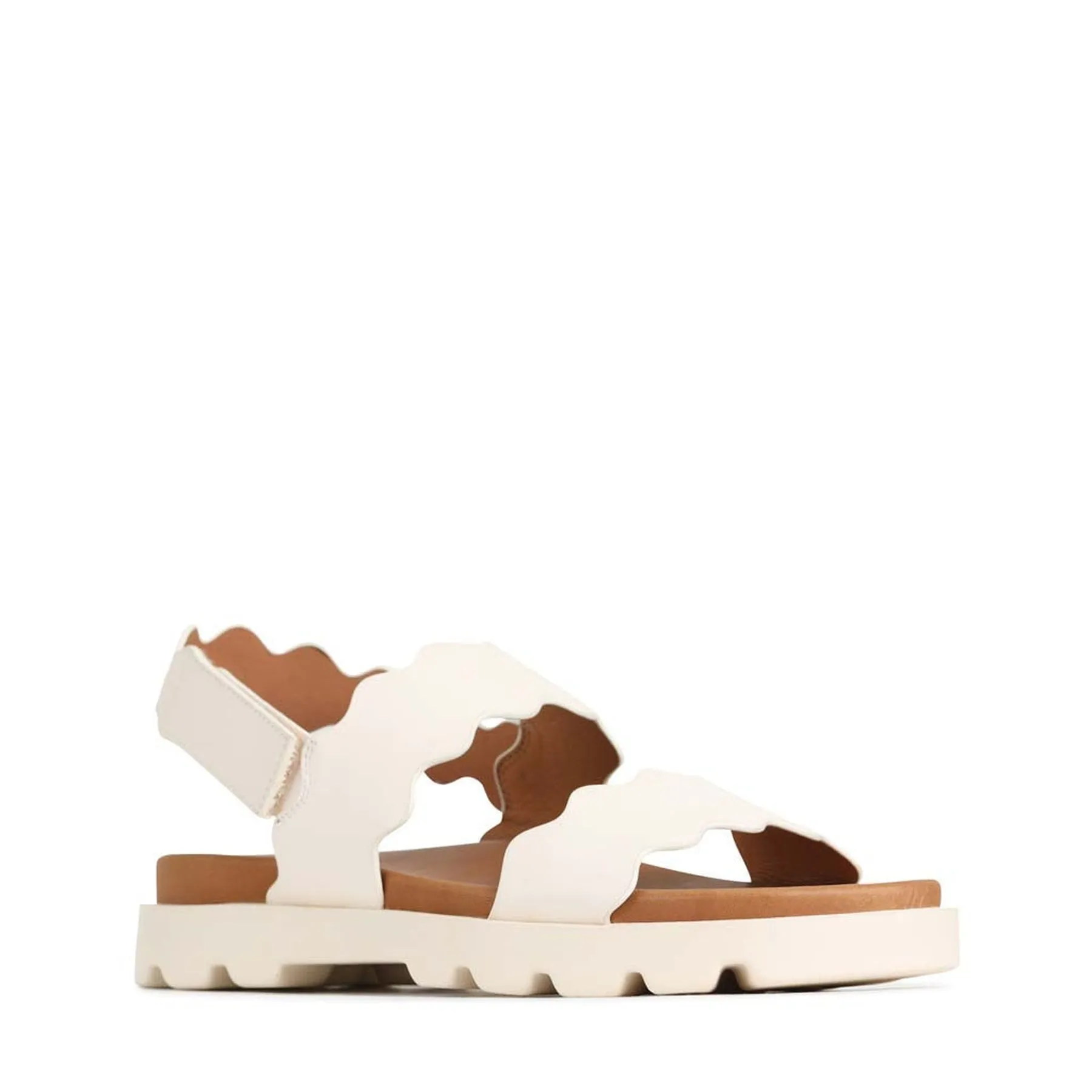 NIRIA LEATHER SLING-BACK SANDALS