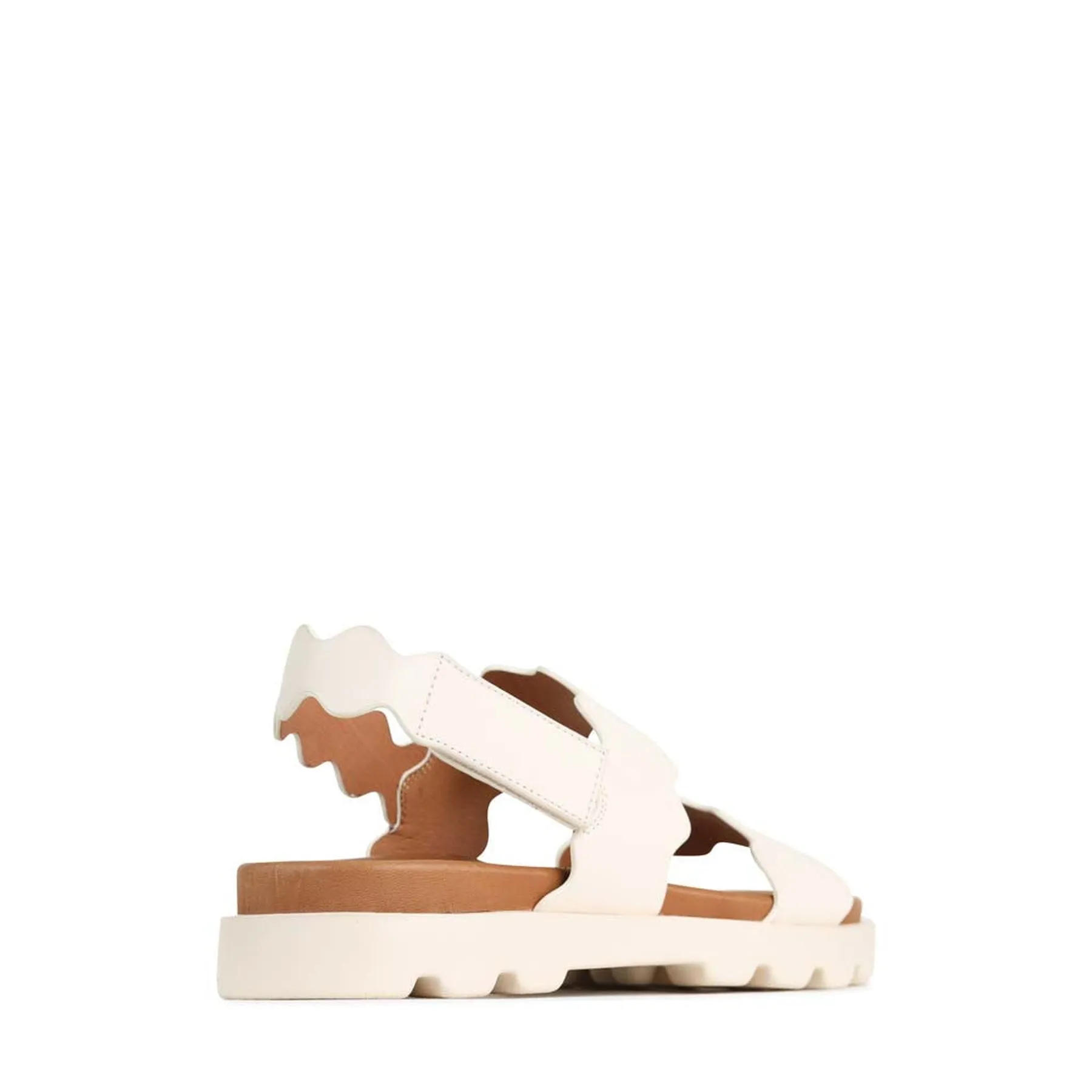 NIRIA LEATHER SLING-BACK SANDALS