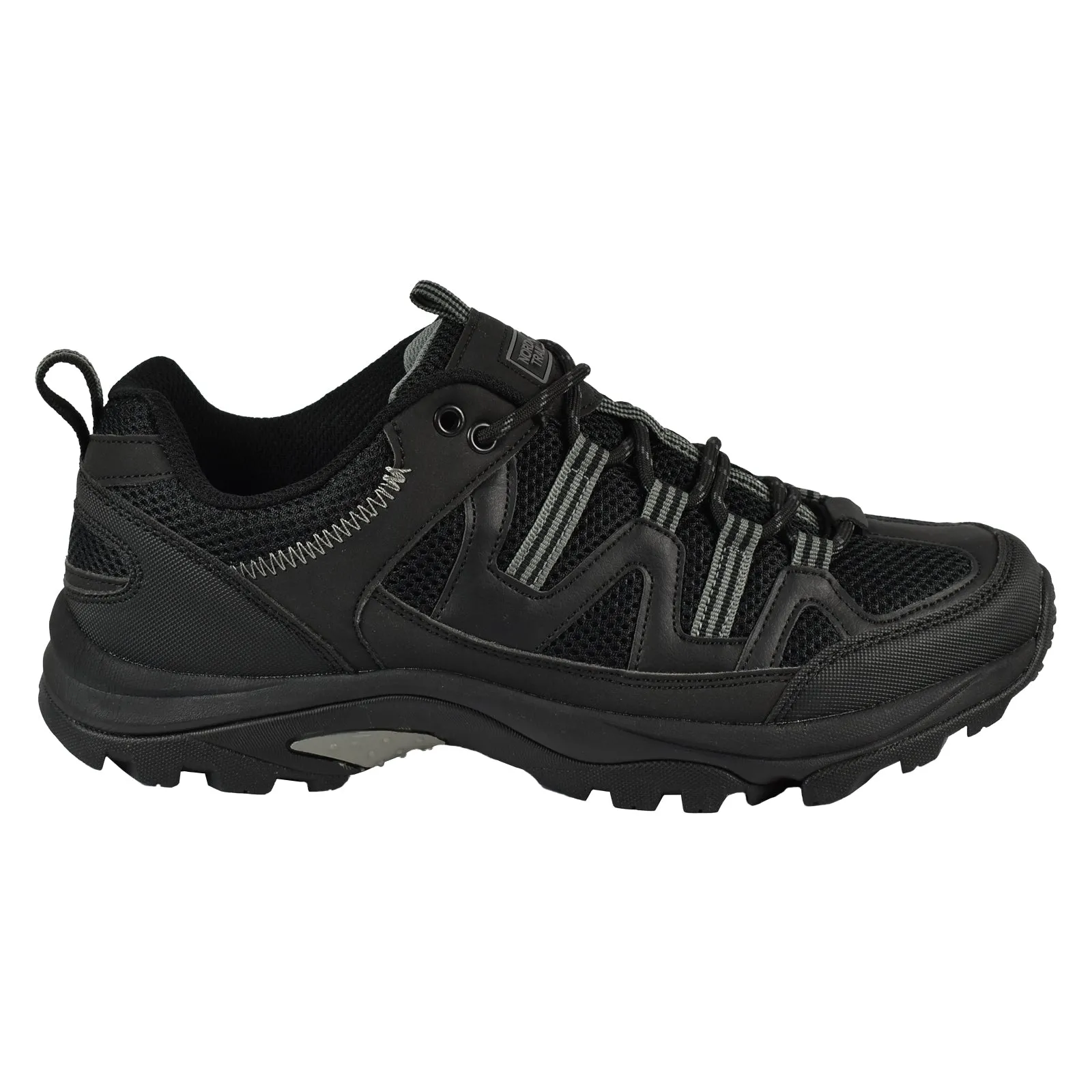 Nord Trail Men's Mt. Evans Black Hiking Trail Running Casual Shoe