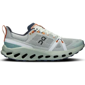 On Men's Cloudsurfer Trail Running Shoes Aloe / Mineral