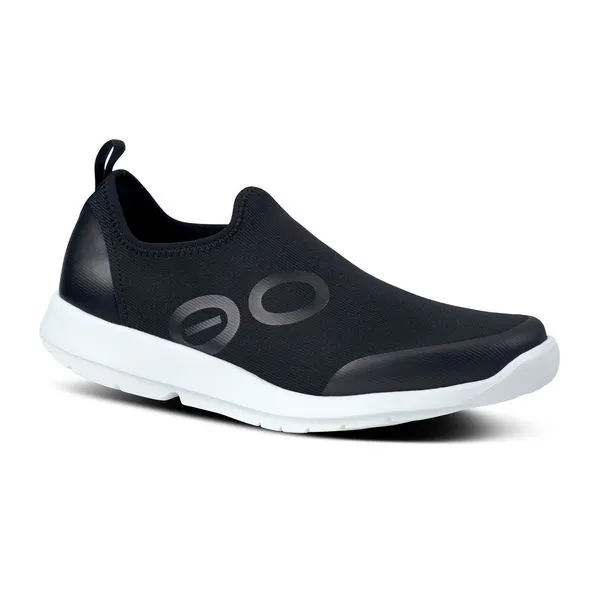 OOFOS Women's OOmg Sport Low Shoe - White/Black