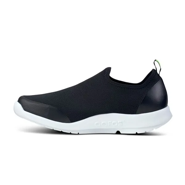 OOFOS Women's OOmg Sport Low Shoe - White/Black