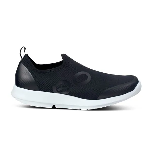 OOFOS Women's OOmg Sport Low Shoe - White/Black