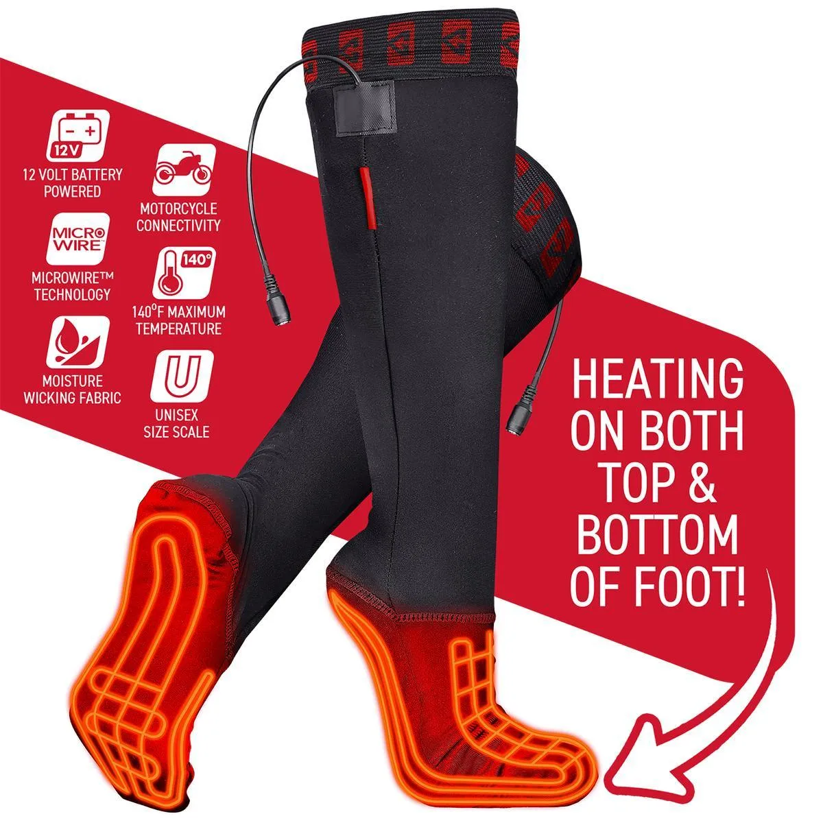 Open Box Gerbing 12V Heated Sock Liners