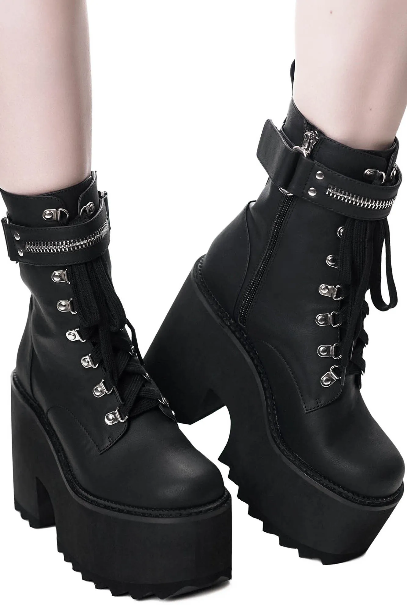 Overhead Platform Boots