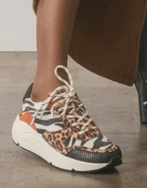 Penelope Animal Print Sneaker