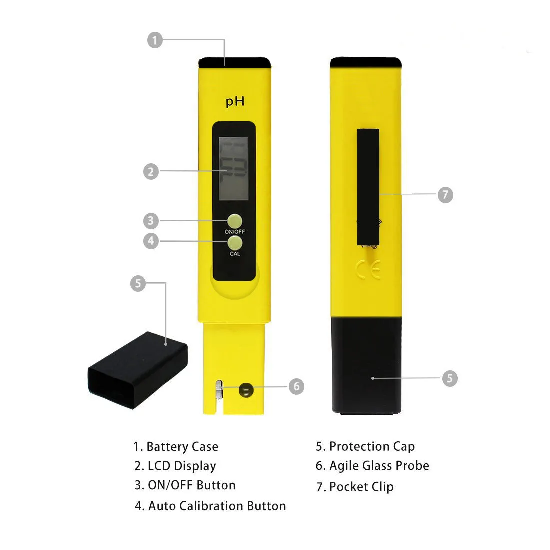 PH Meter High Accuracy Water Quality Tester