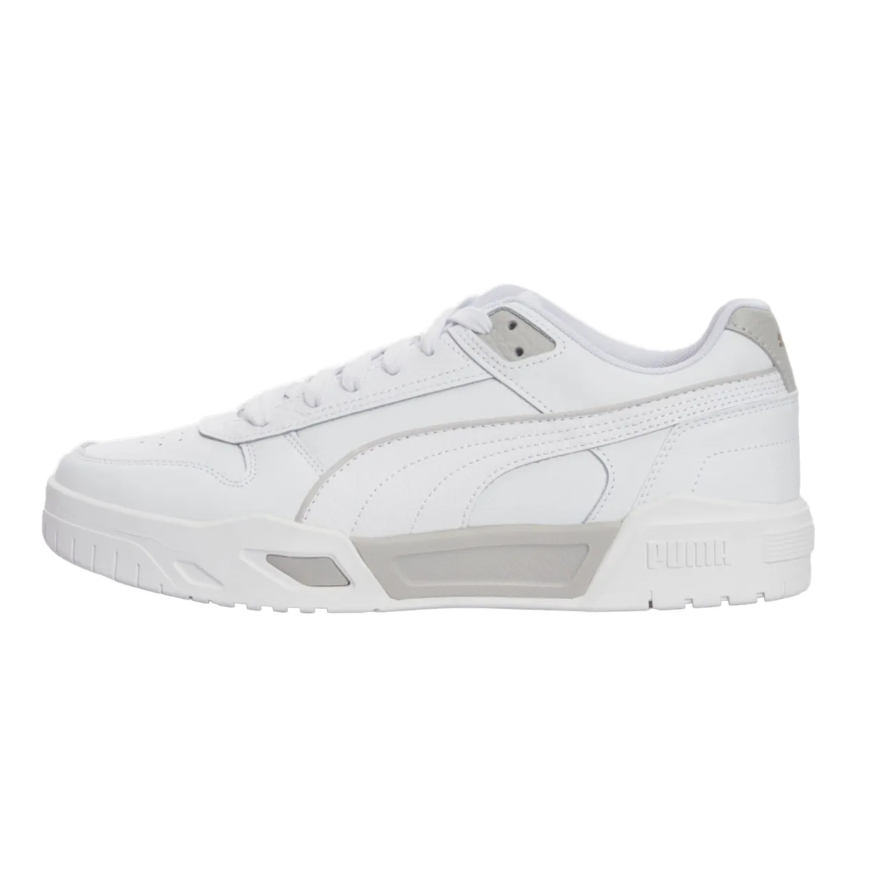 Puma scarpa sneakers da uomo Rebound Tech Classic 396553-02 bianco