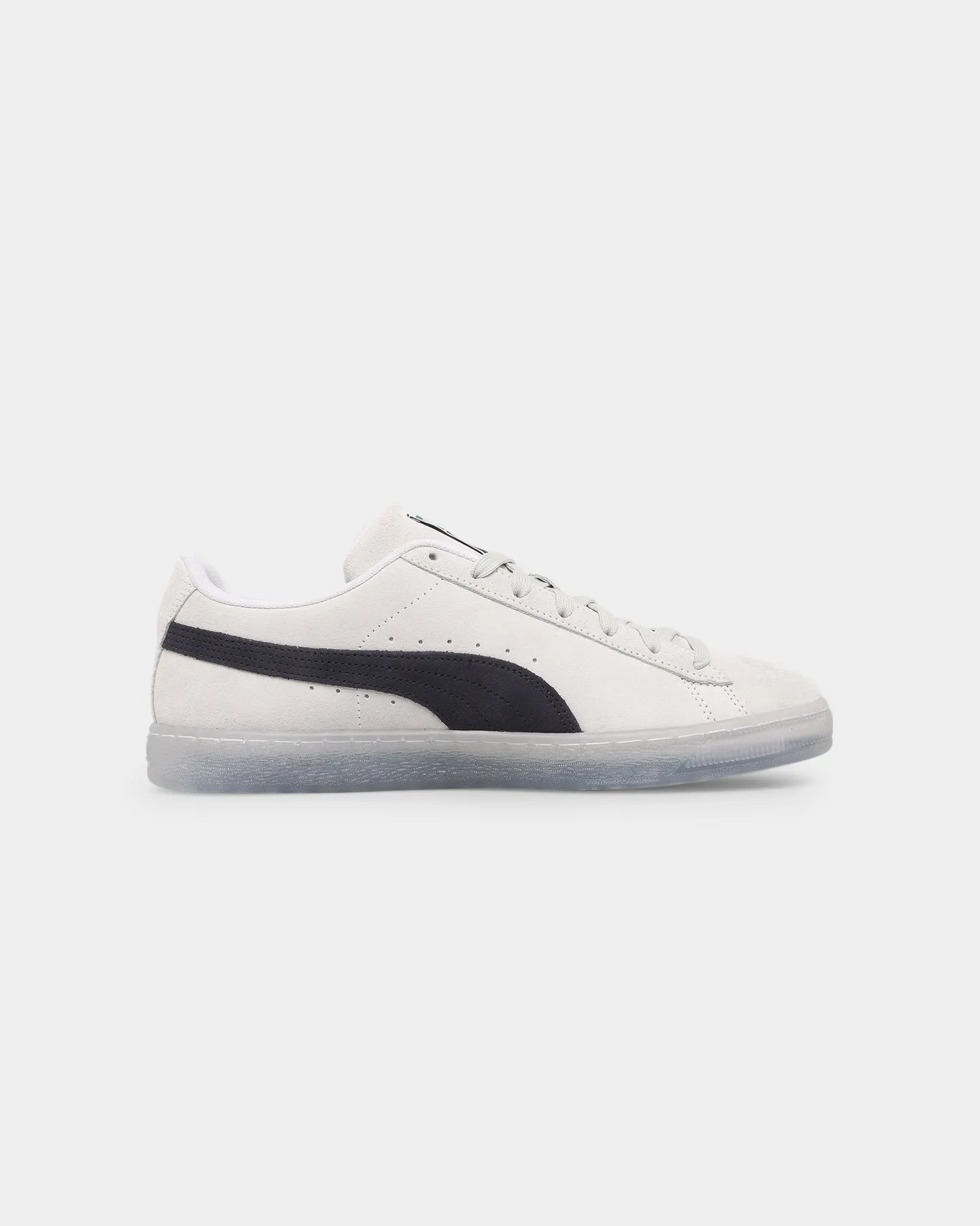 Puma Suede Translucent Shoes Puma White-Puma Black-Translucent