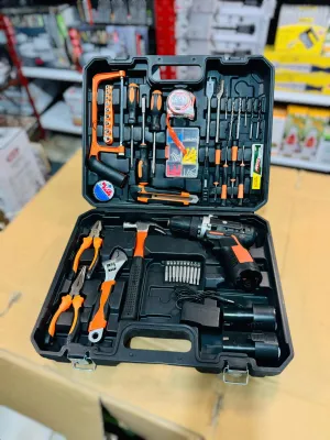 Rechargeable Drill   Multi Tool Box