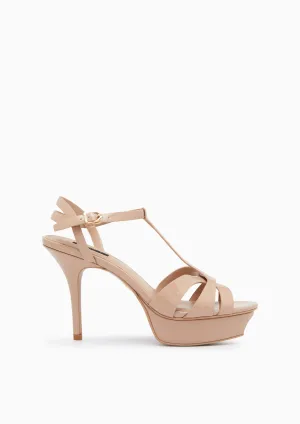 Sabella Platform Heels - Beige