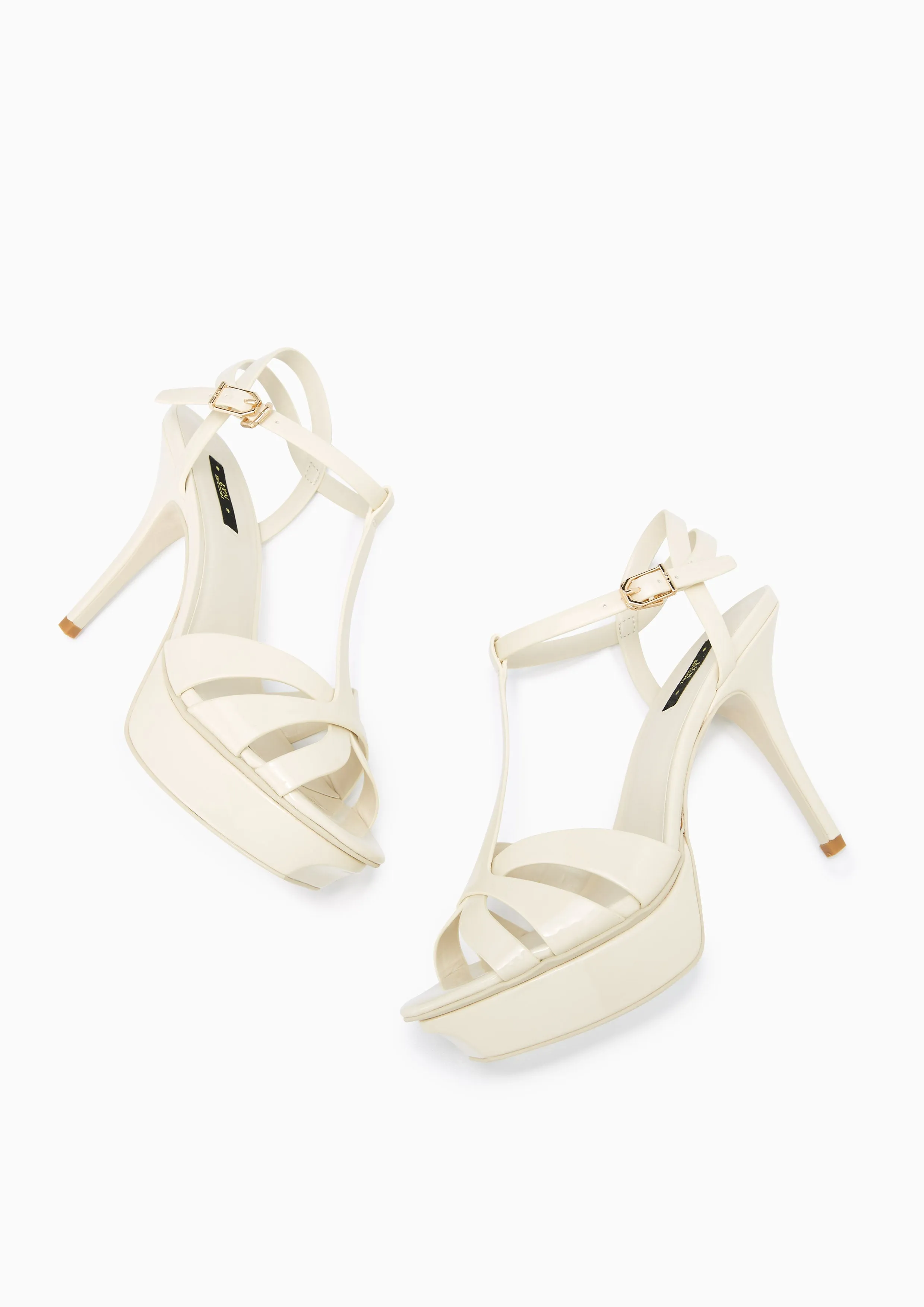 Sabella Platform Heels - Off-White