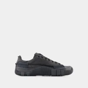 Scuba Stan Craig Green Sneakers in Black Leather