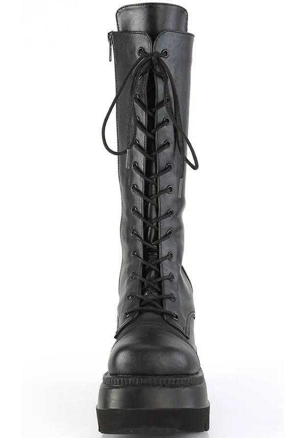 SHAKER-72 [Black] | PLATFORM BOOTS [PREORDER]