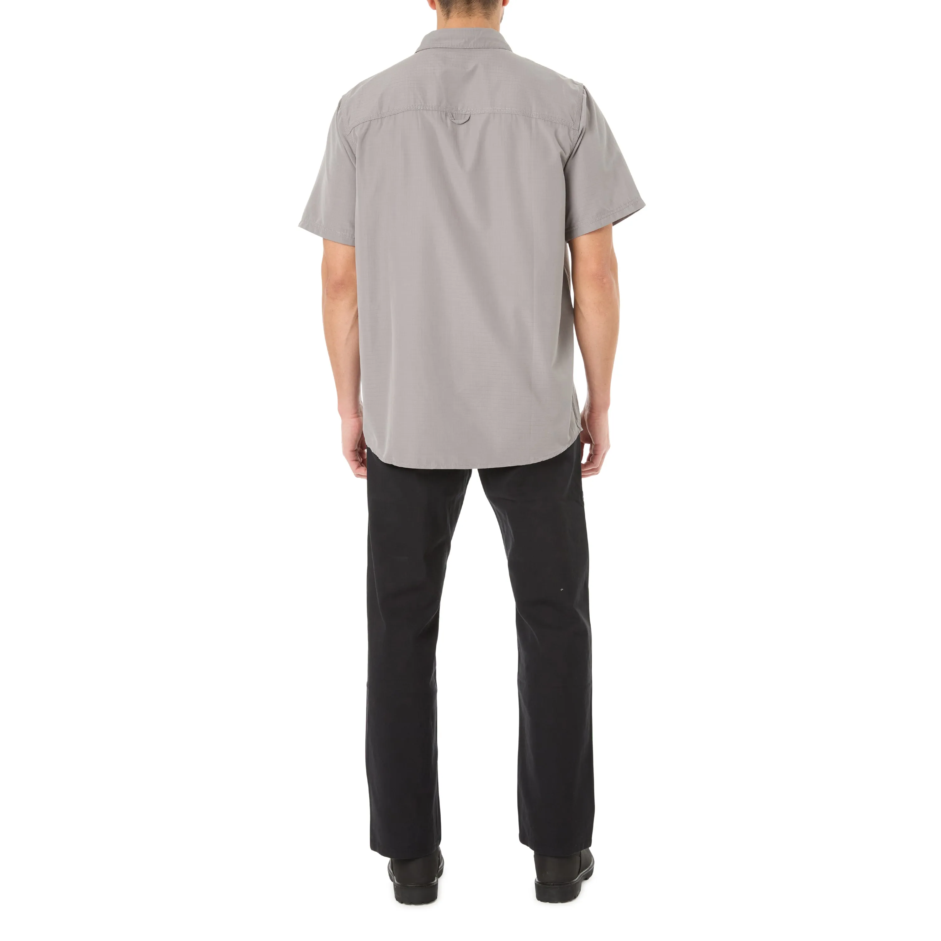 SHORT SLEEVE POLY/COTTON RIPSTOP PERFORMANCE SHIRT