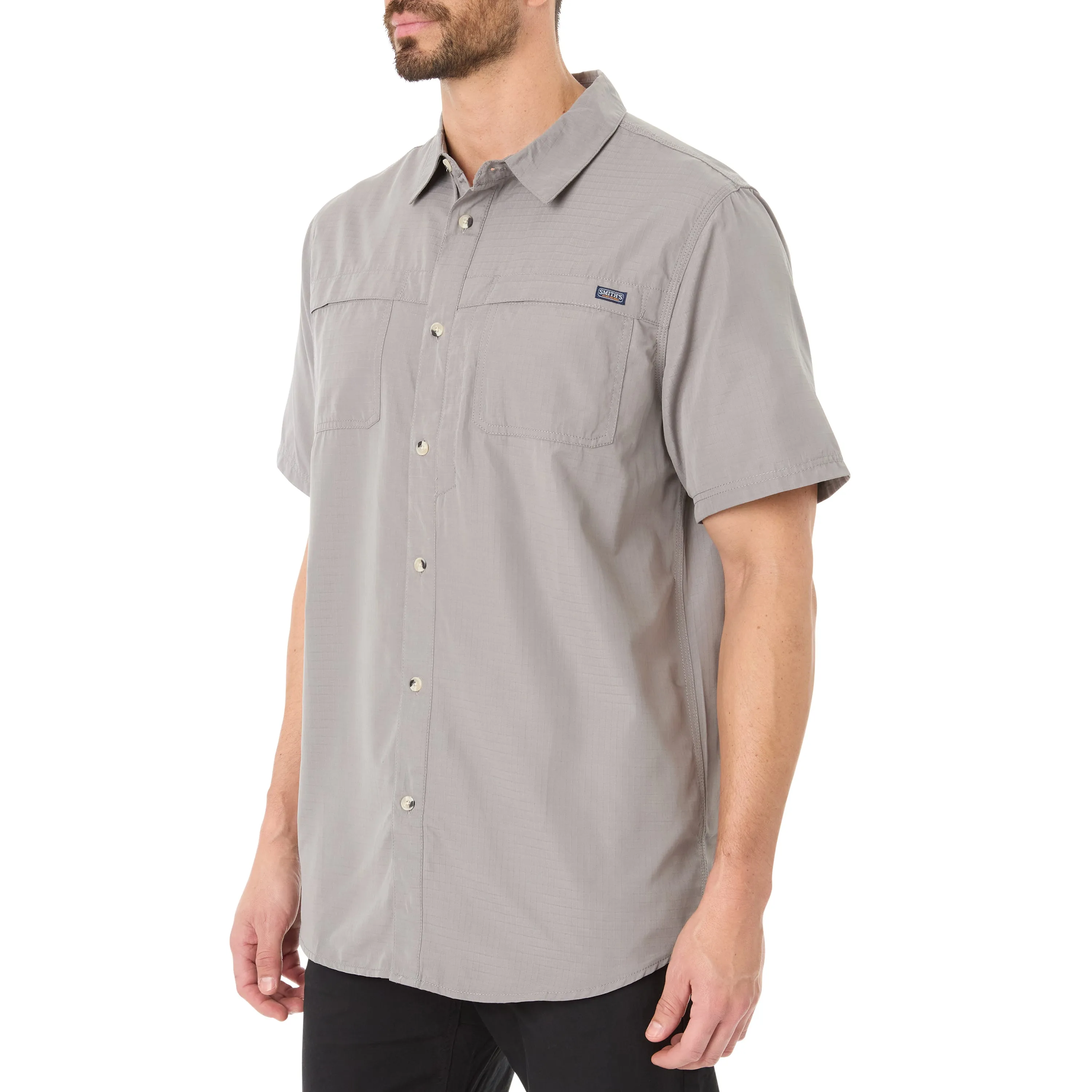 SHORT SLEEVE POLY/COTTON RIPSTOP PERFORMANCE SHIRT