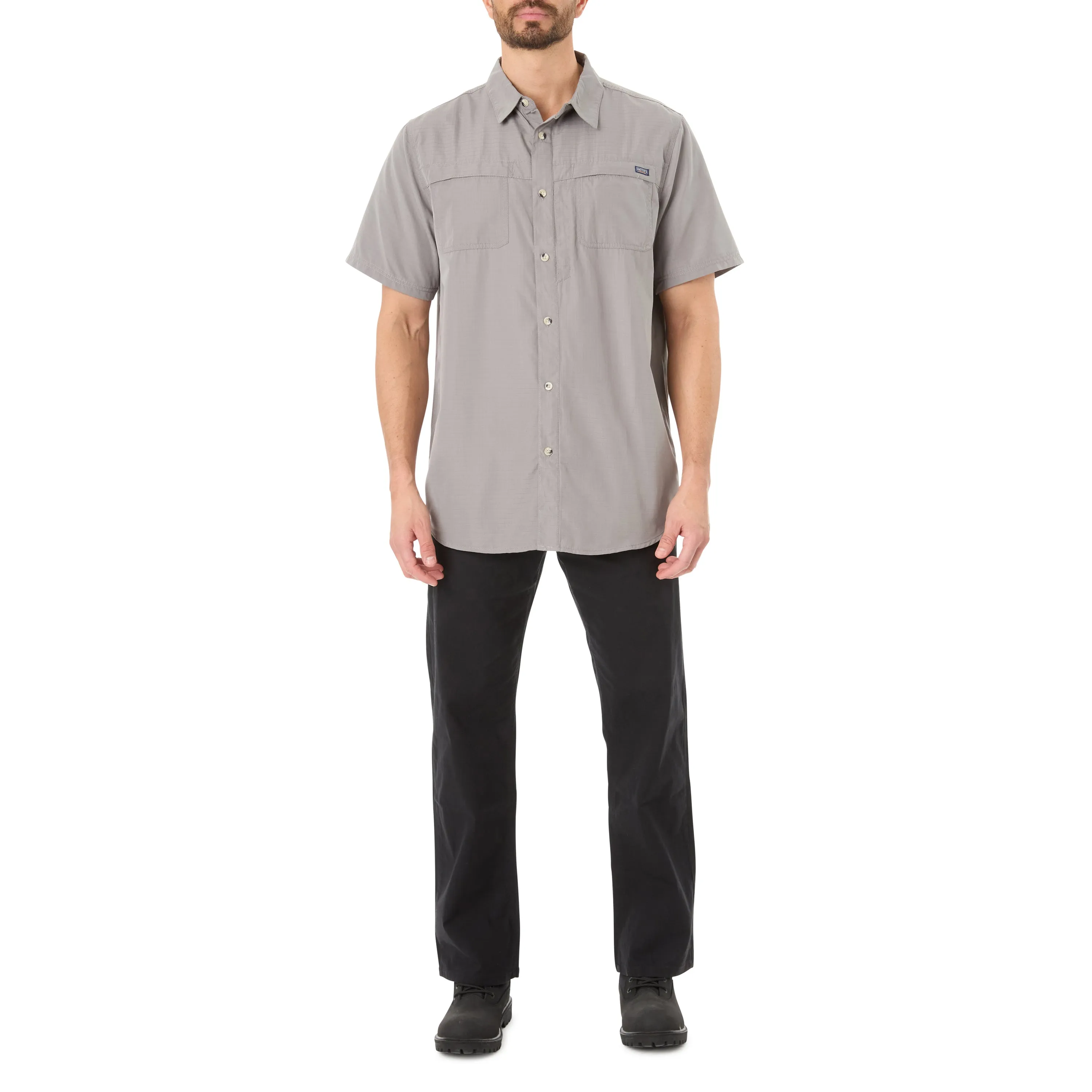 SHORT SLEEVE POLY/COTTON RIPSTOP PERFORMANCE SHIRT