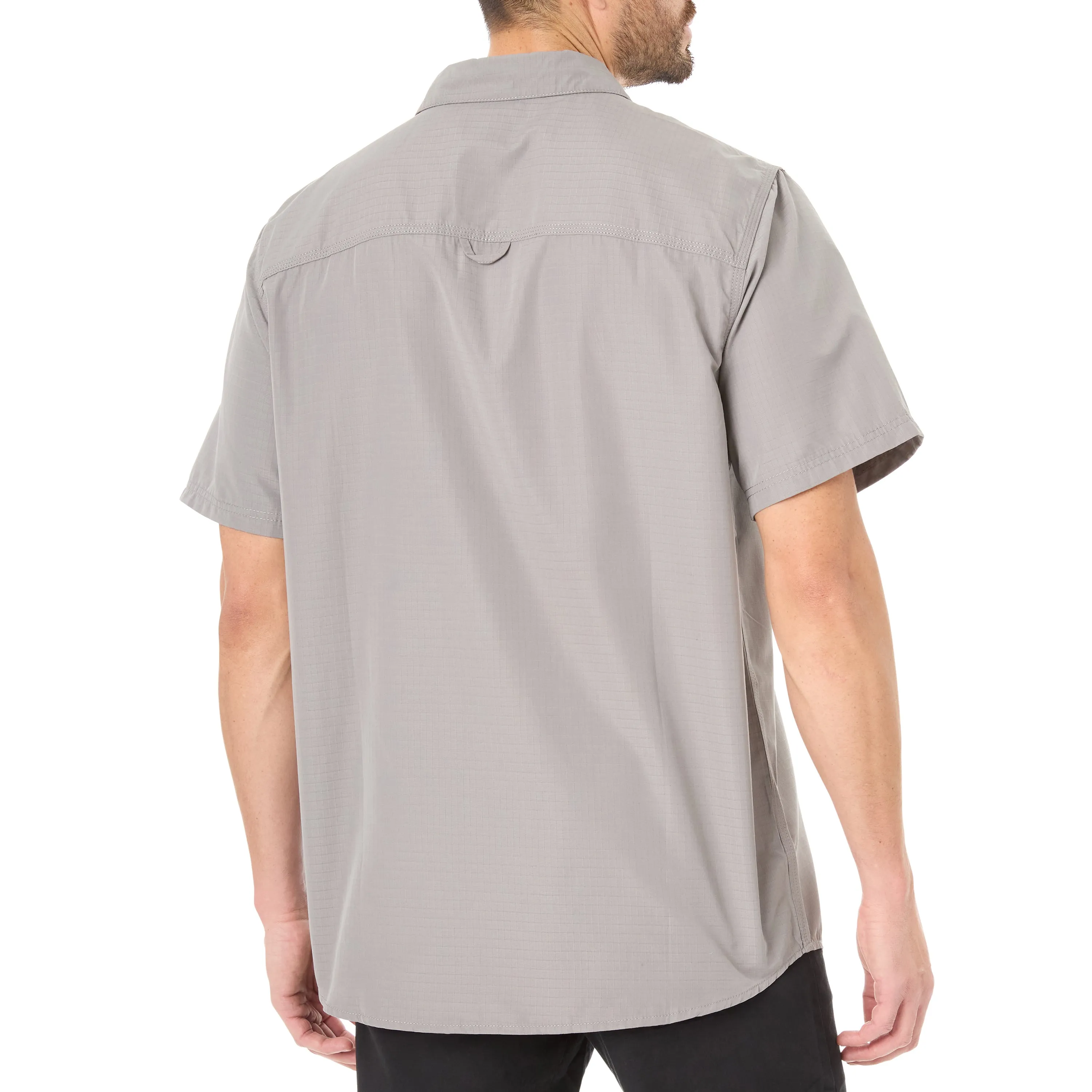 SHORT SLEEVE POLY/COTTON RIPSTOP PERFORMANCE SHIRT