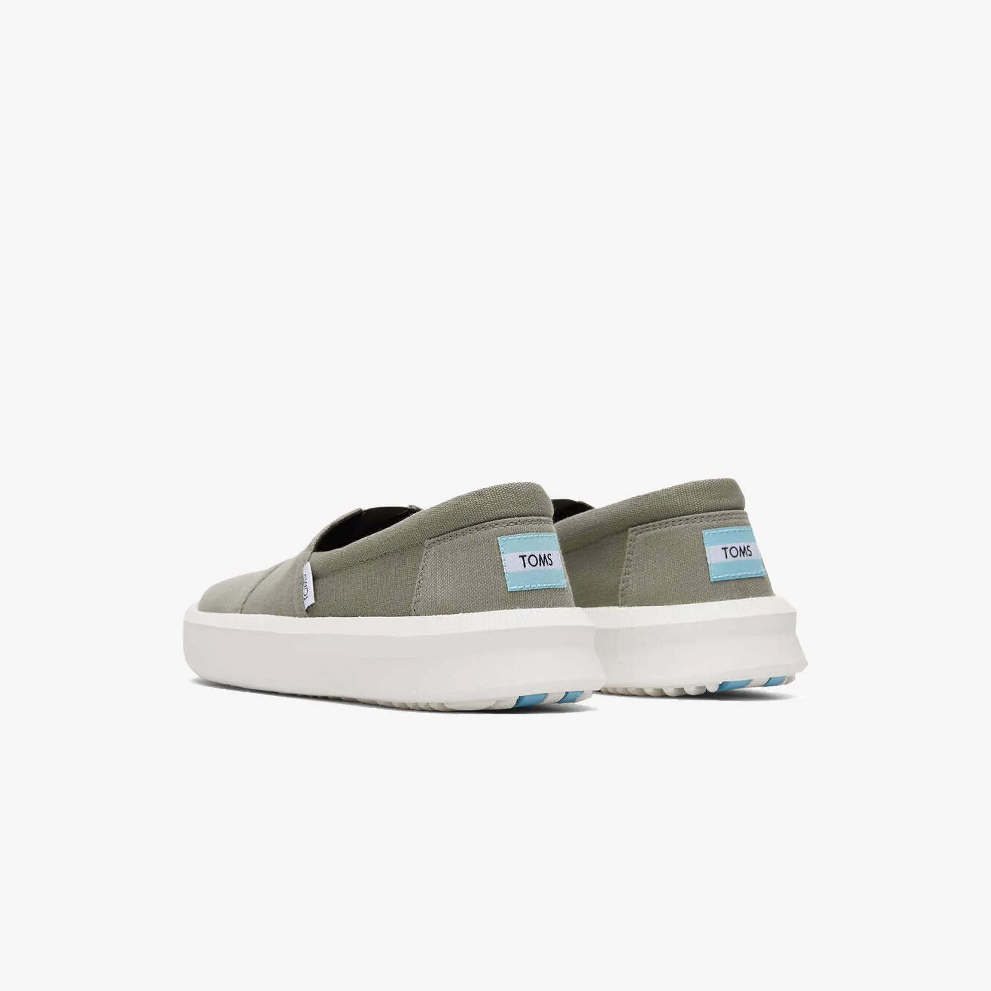 Toms | ROVER TRAINERS RECYCLED COTTON  { VETIVER GREY