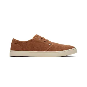 TOMS Sneaker Carlo Men - Tan Brown Heritage Canvas