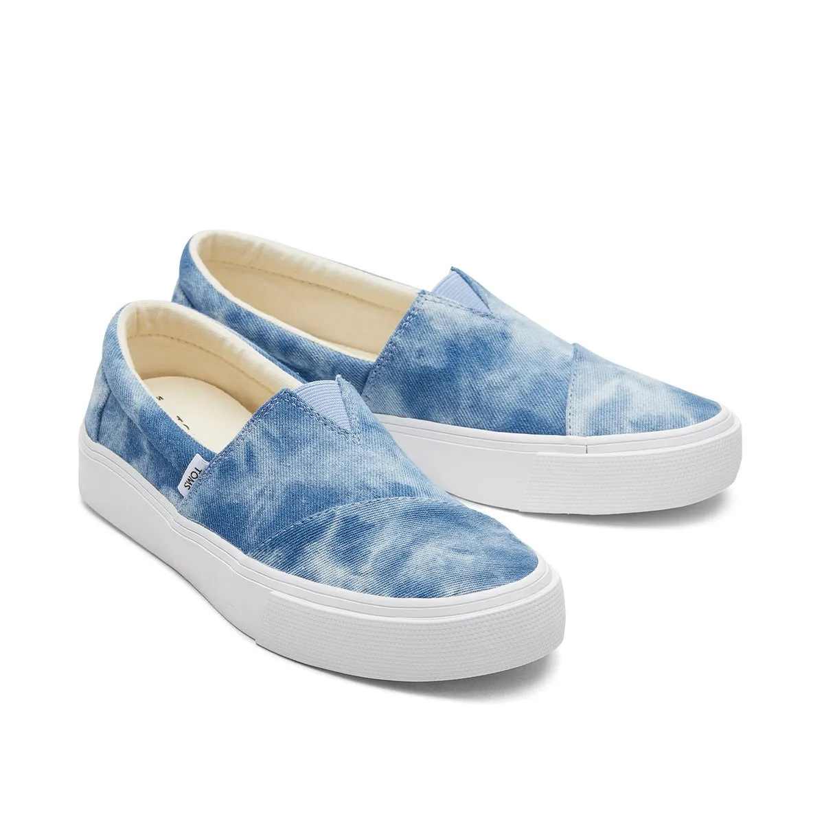 TOMS Sneakers Alpargata Fenix Slip-On Women - Blue Washed Canvas