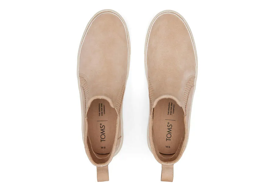 TOMS Womens Bryce Slip On Trainers - Sand