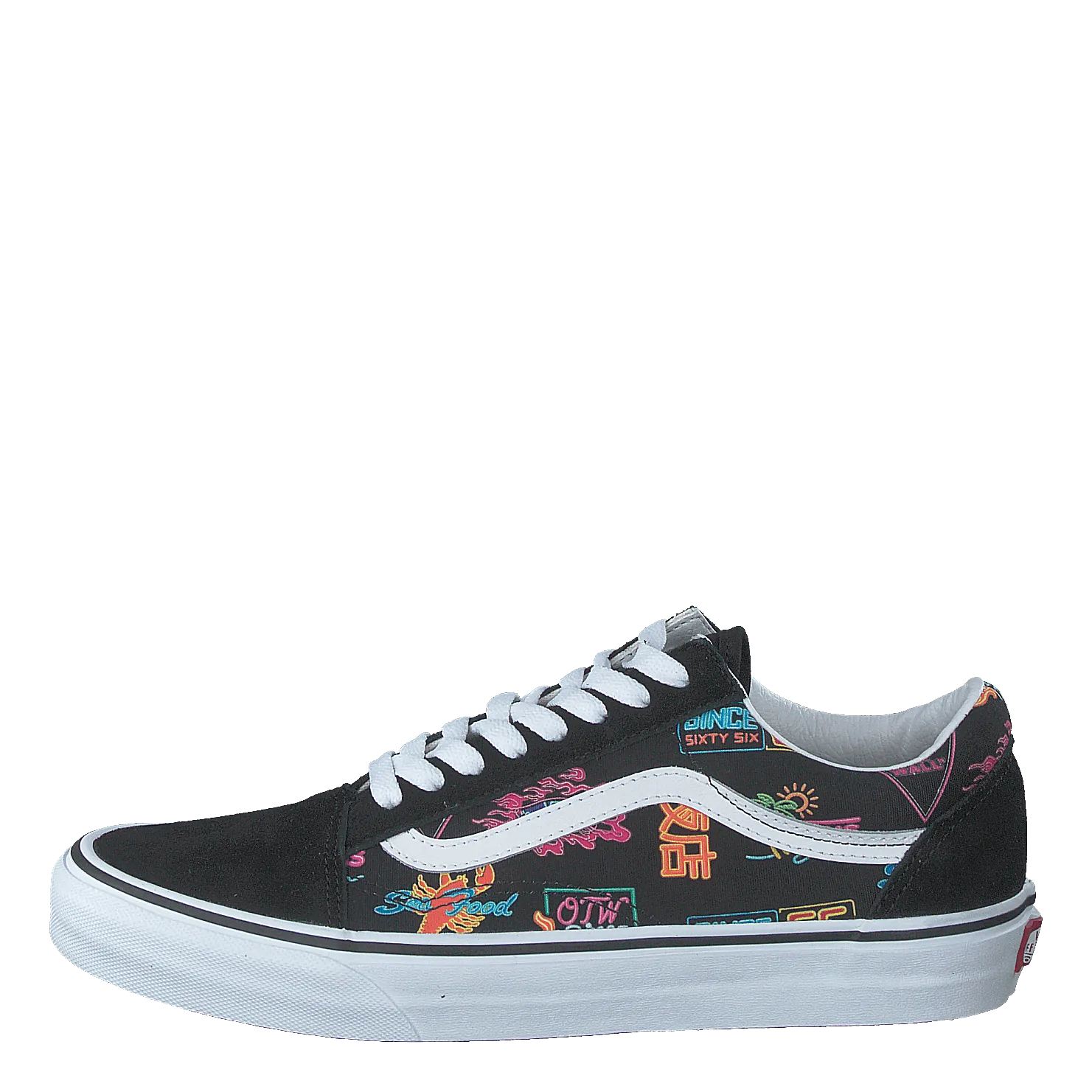 Ua Old Skool (vans Market) Black/neon