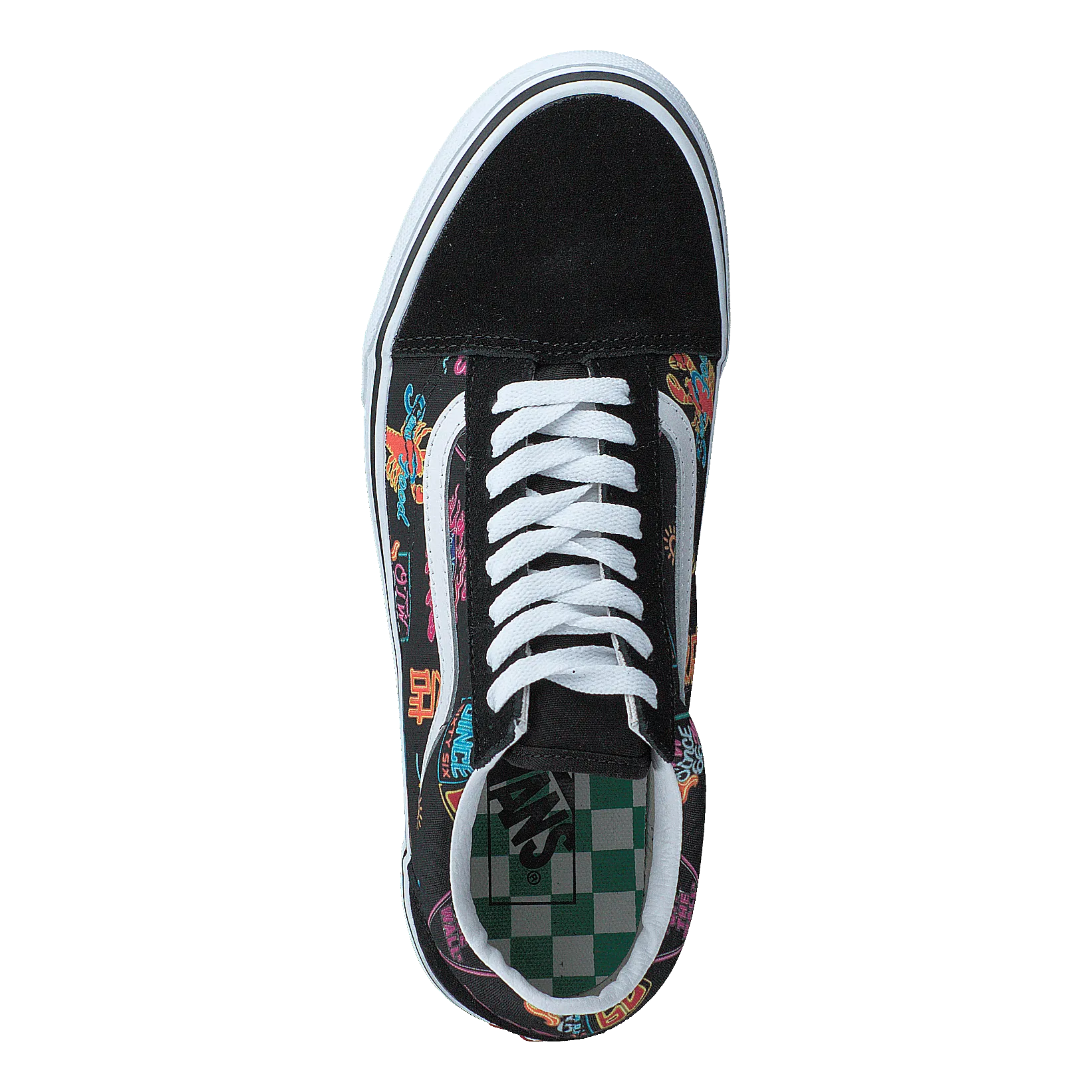 Ua Old Skool (vans Market) Black/neon