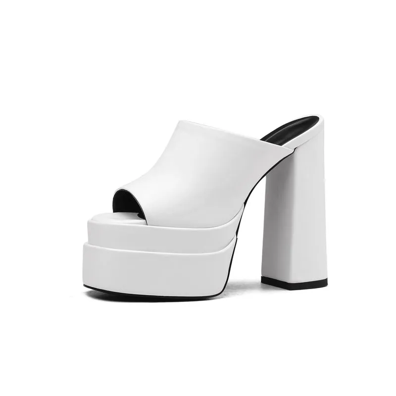 USS Shoes Abata Women's High Heel Platform Sandal