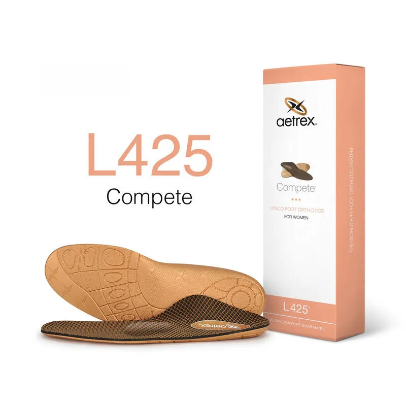 Women's Compete Posted Orthotics W/ Metatarsal Support