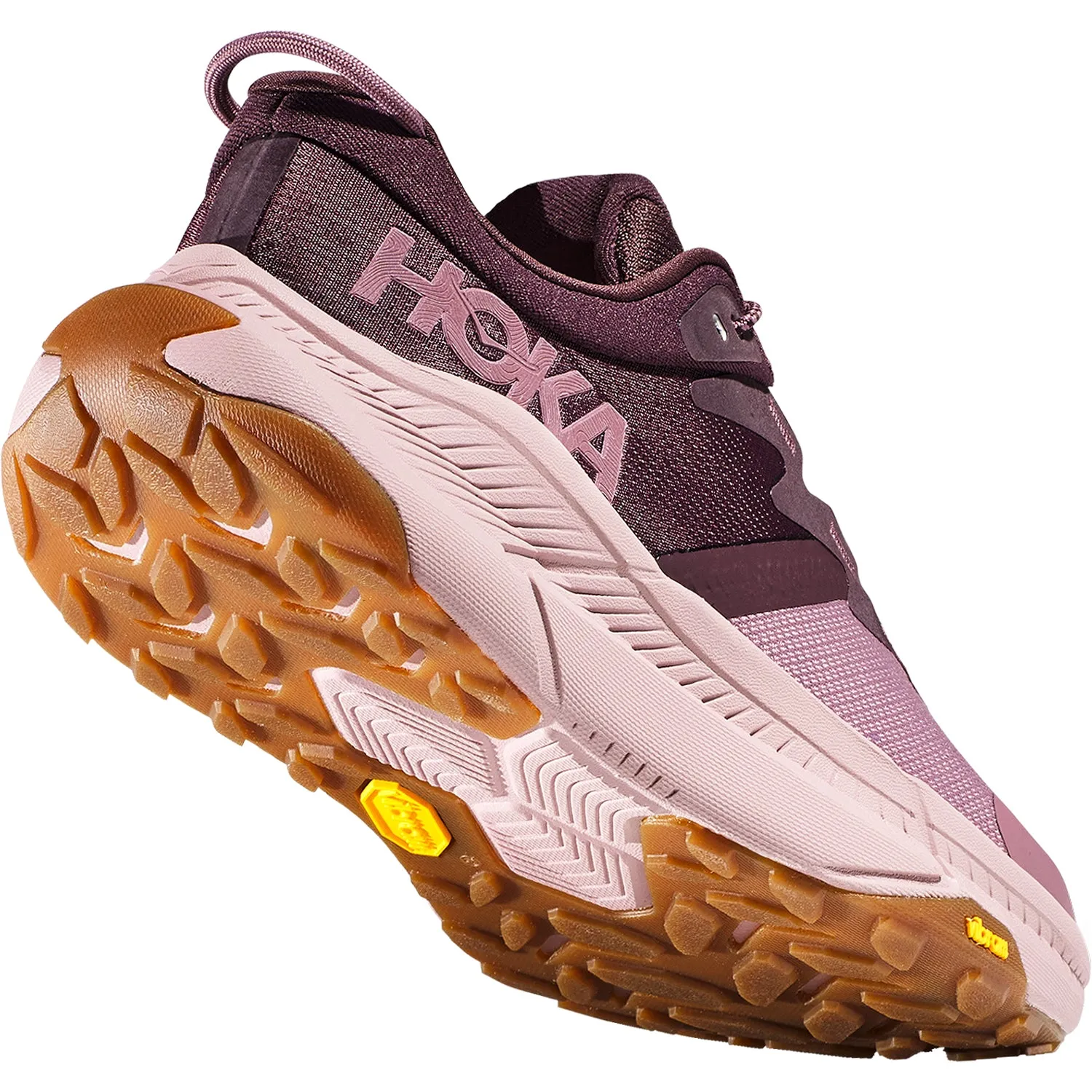 Women's Hoka Transport Raisin/Wistful Mauve Mesh